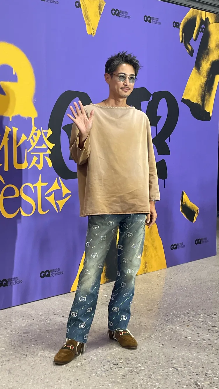 窪塚洋介。張家玲攝