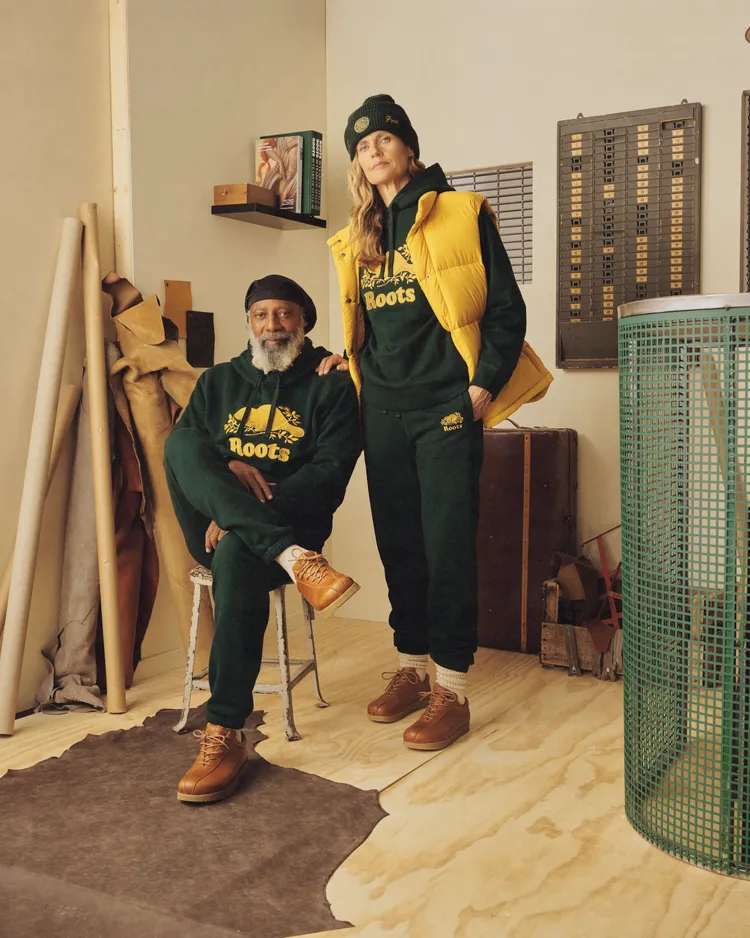 Roots推出一系列50周年限量系列。品牌提供