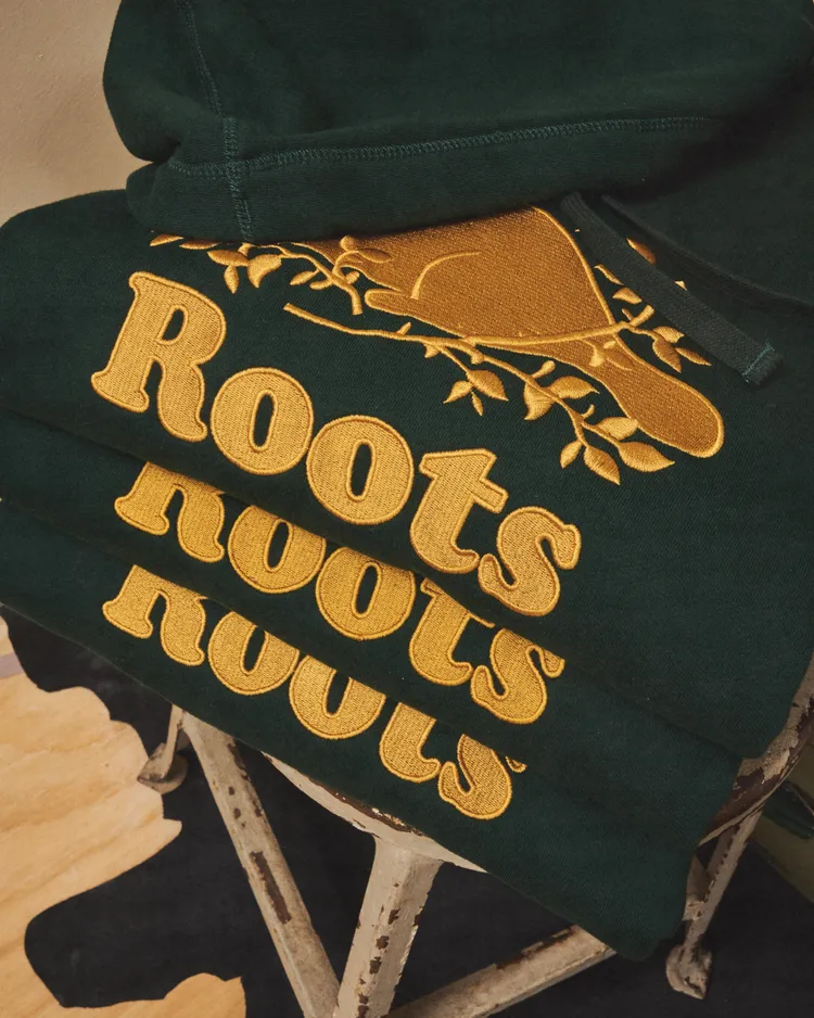 經典海狸LOGO以金色系呈現。品牌提供