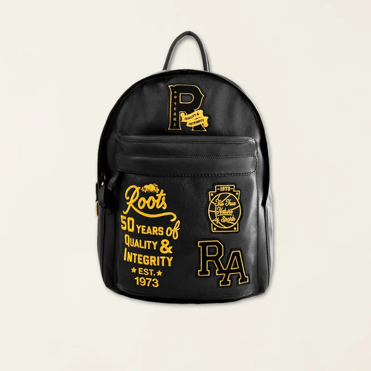 Roots 50周年系列後背包，1萬6800元。品牌提供