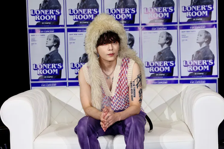 龍俊亨為了健康，最近開始運動。彭欣偉攝