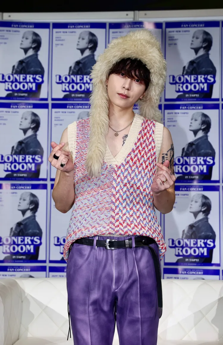 龍俊亨表示自己不是孤單，只是一個人比較自在。彭欣偉攝