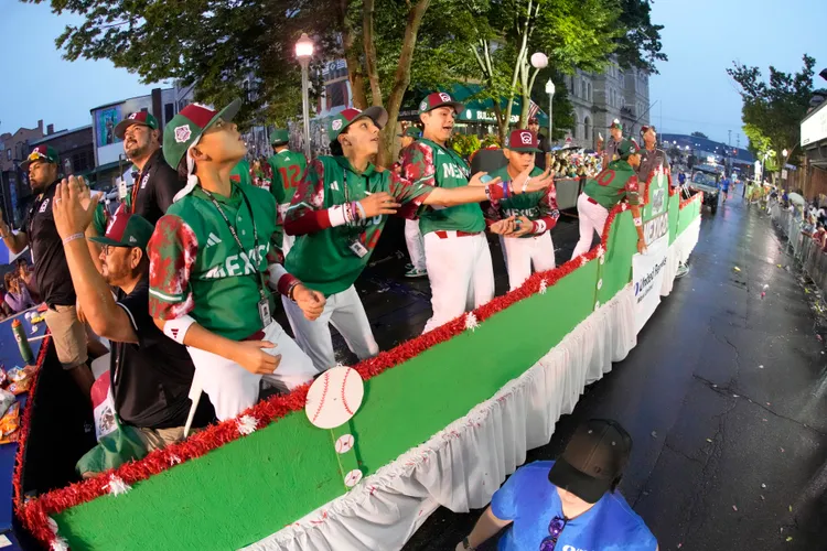 代表墨西哥區的參賽隊伍、來自提華納的Municipal de Tijuana Little League。美聯社
