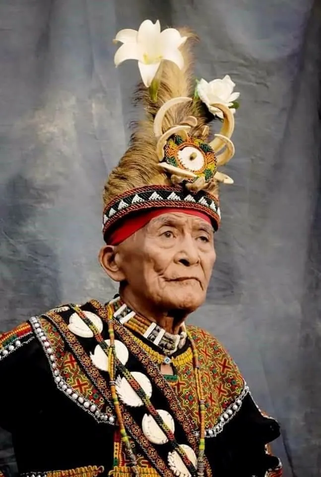 屏東縣魯凱族傳統石板屋建造技術保存者顏柱Cemelresai. galange。家屬提供