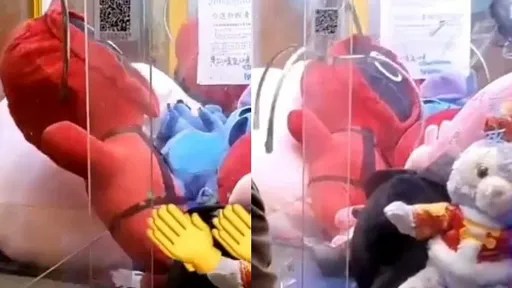 如何夾出大娃娃　他實戰教你這樣出貨