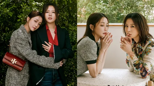 謝欣穎小鳥依人把劉品言抱緊緊 穿Tory Burch秀閨蜜情