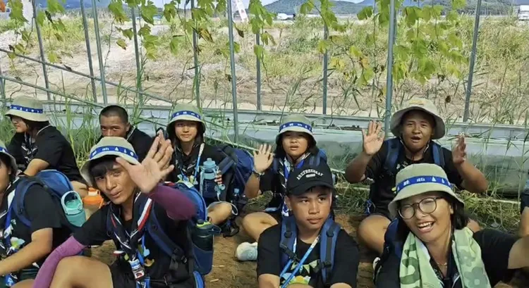 韓國舉行的世界童軍大露營，傳出許多童軍中暑，台東縣有60多名學子參加，經縣府教育處與隨團老師聯繫，目前均平安。 台東縣政府提供