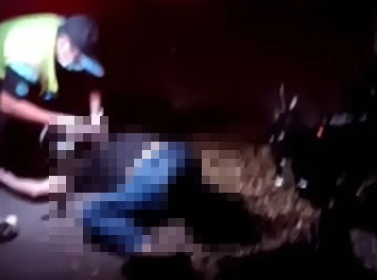 救護人員到場時，林男已無意識。翻攝臉書「彰化人大小事」