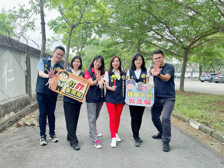 郭若萱今年初陞任南市刑大預防組長，花十年「回升」到2線3星。警方提供