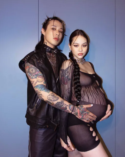 安迪帥兒Marz23扶正交往8年未婚懷孕女友 今登記結婚曬超巨大孕肚