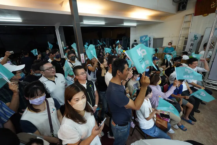 嘉義選哲之友會今天成立。民眾黨提供