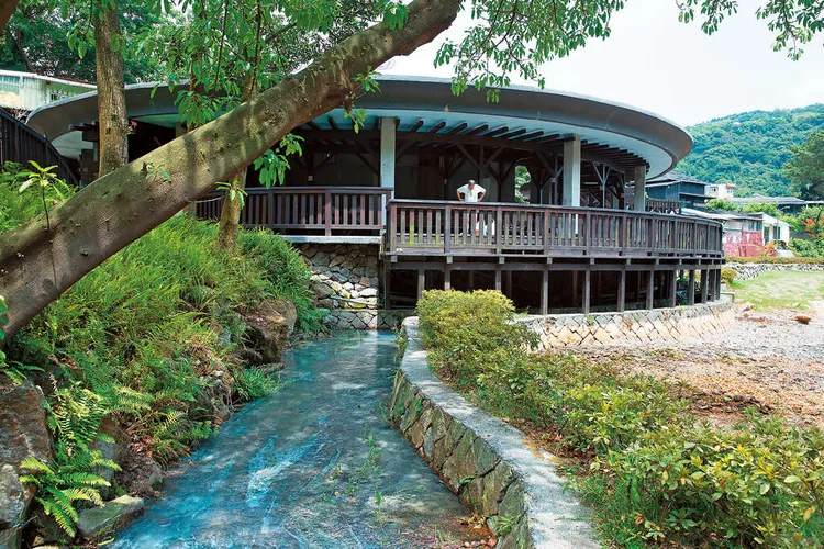 陽明山前山公園公共浴室男湯外觀。翻攝台北旅遊網/台北畫刊