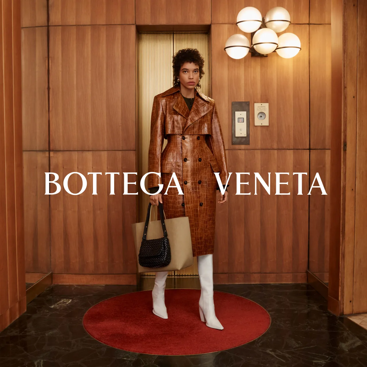 BOTTEGA VENETA 2023秋冬形象廣告。品牌題供