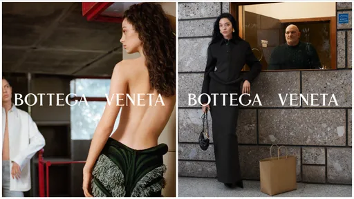 海妖套上BOTTEGA VENETA秋冬装秀时尚　幻化为人的妖鸟也来参一脚