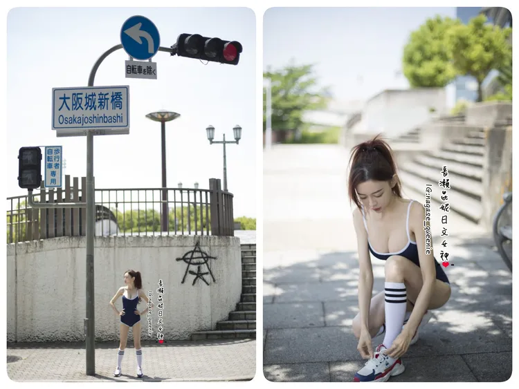 長瀨昆妮穿超緊身運動服運動，驚人身材超火辣。翻攝自長瀨昆妮臉書