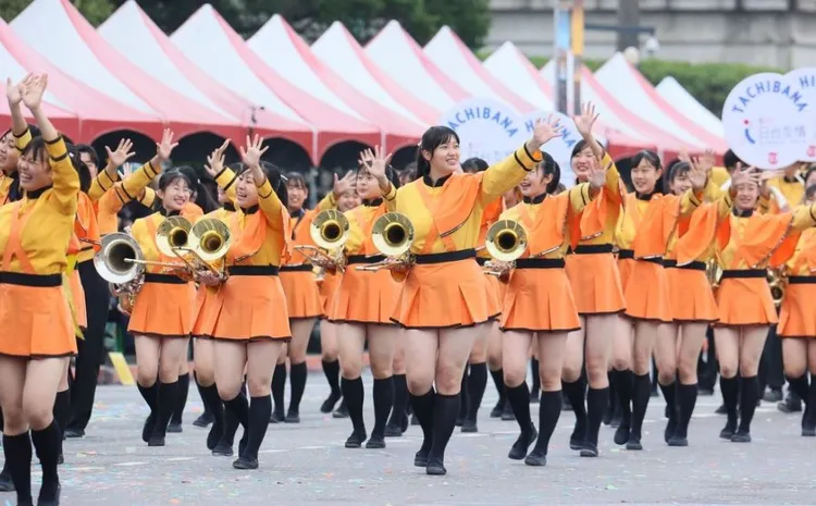日本京都橘高校吹奏部的「橘色惡魔」的「弱弱指導法」，在台灣成為關注學習的教育方法。資料照片