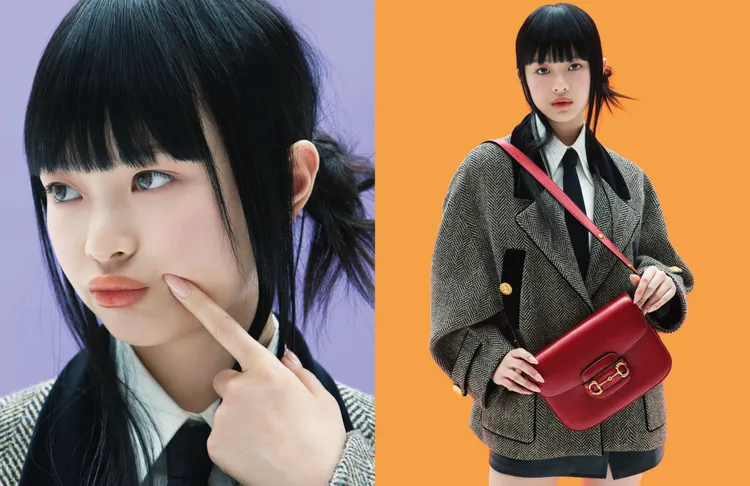 Hanni去年10月成為GUCCI有史以來最年輕的品牌形象大使。品牌提供