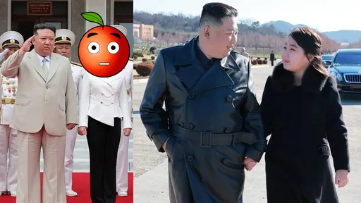 驚艷!金正恩視察海軍 10歲金家公主變美「還出現腰身」