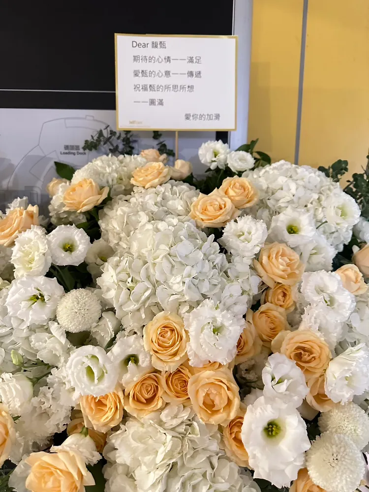 Ella的花籃。林丞偉攝
