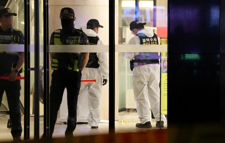 首爾3日發生一起隨機砍人案。路透社