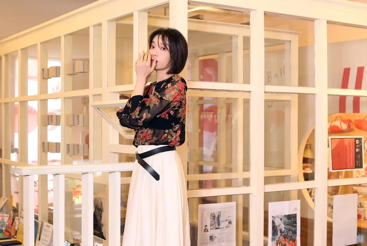 蔡淑臻希望評審不要忘記她。伊林提供