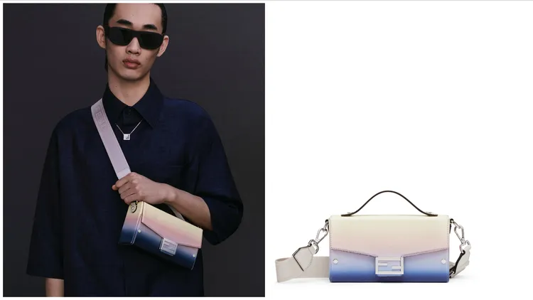 FENDI七夕限定Baguette包。品牌提供