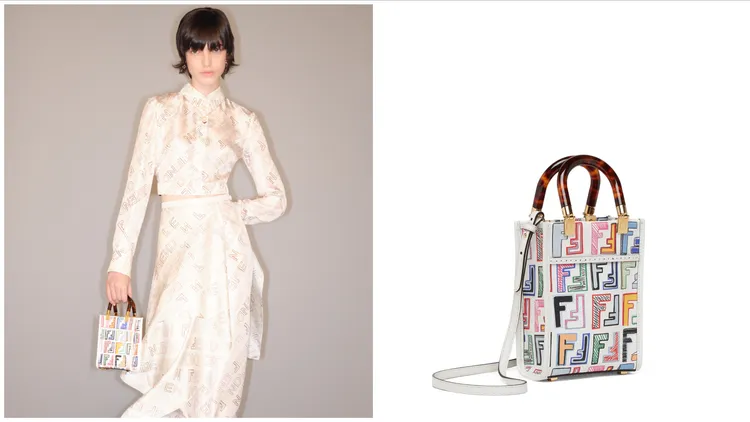 FENDI七夕限定Sunshine迷你包款。品牌提供