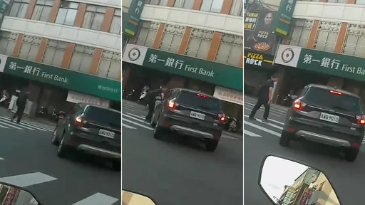 重罰沒用？台中女駕駛「左轉直奔斑馬線行人」　網轟：目洨也能開車