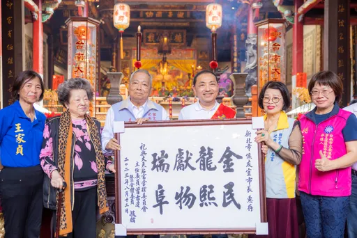 台南廟口開講吸數百鄉親捧場 侯友宜:顧好台灣不戰爭要和平