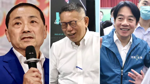 最新民調曝!柯文哲最能處理美中台議題 侯友宜慘連兩岸關係都墊底