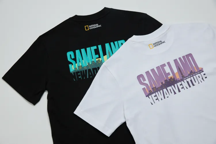 國家地理服飾台灣限定Logo涼感T恤#台北101，各1980元。品牌提供