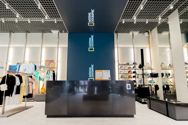 國家地理服飾信義威秀概念店。品牌提供