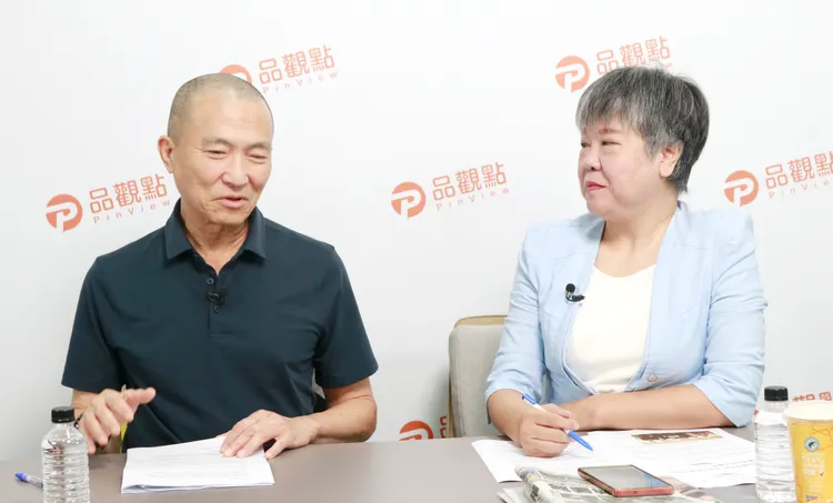 旅美工程博士徐紀高(左)接受媒體人黃光芹專訪時表示，台積電美國設廠選址錯誤、且不了解美國文化是主因。照片提供：品觀點