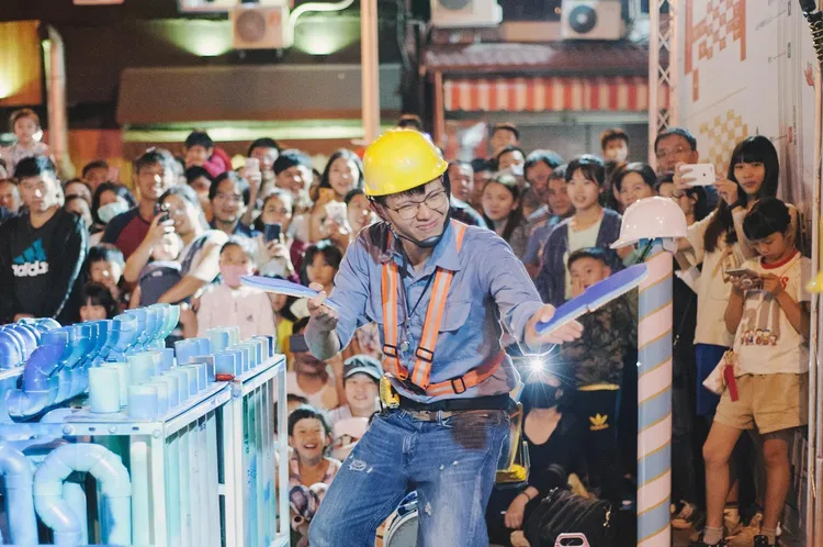 圖為水管阿民。文化局提供