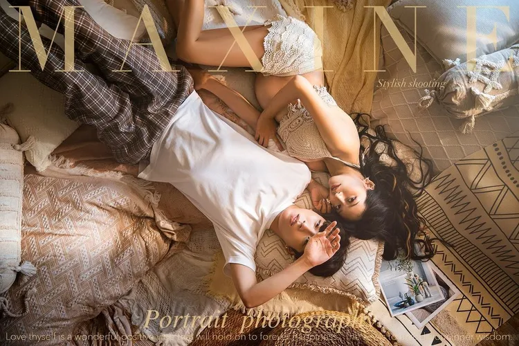 祈錦鈅辣曬孕婦寫真。取自祈錦鈅IG