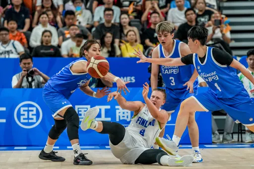 台灣女籃惜敗芬蘭　世大運第4名作收
