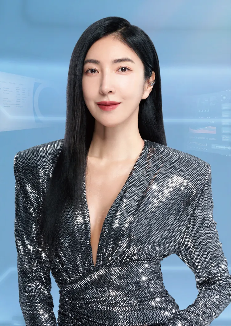 楊謹華術後10秒掉淚也一次ok。凱洛廣告提供