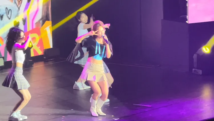 俞利最後跳少女時代的夯曲《Gee》。讀者提供