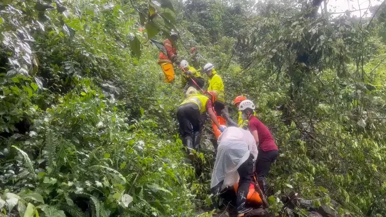 現場搶救。翻攝畫面