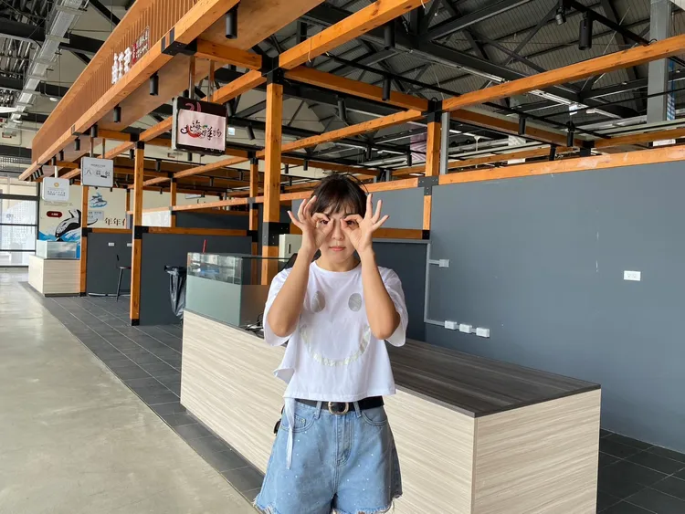 白喬茵質疑，沒有人潮，美有什麼用？。翻攝白喬茵臉書