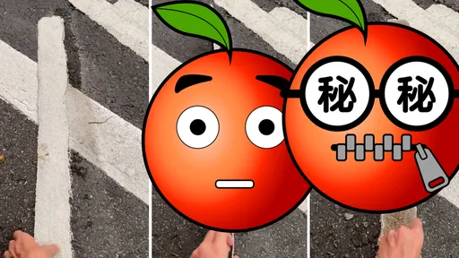 才笑斑馬線被雨「漂走」！屏87線還位移　他一撕整條拉起來超傻眼