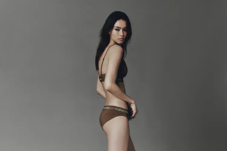 巴西日本混血模特兒Maryel Uchida。品牌題供