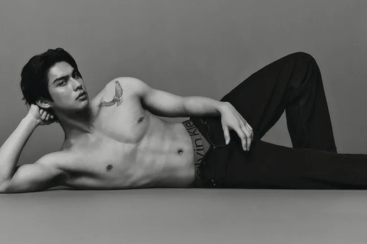 泰國男星Bright Vachirawit。品牌題供