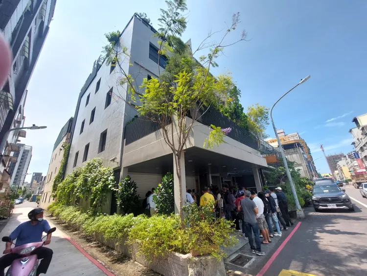 蕭勤遺孀目前住在基金會樓上。凃建豐攝