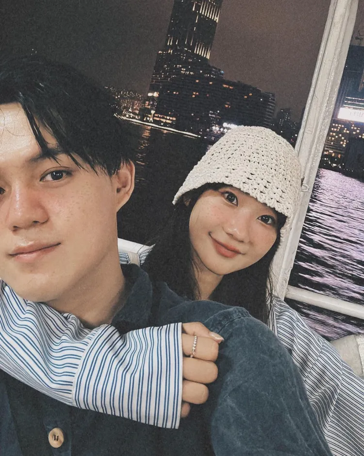 愛莉莎莎與羽球教練呂杰陽（Leo）交往1年多。翻攝自愛莉莎莎IG
