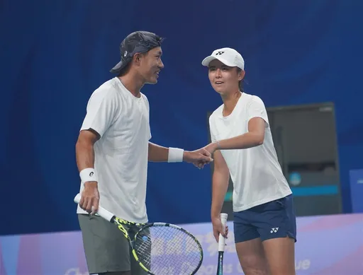 世大運台灣第7金 網球混雙許育修吳芳嫺摘金