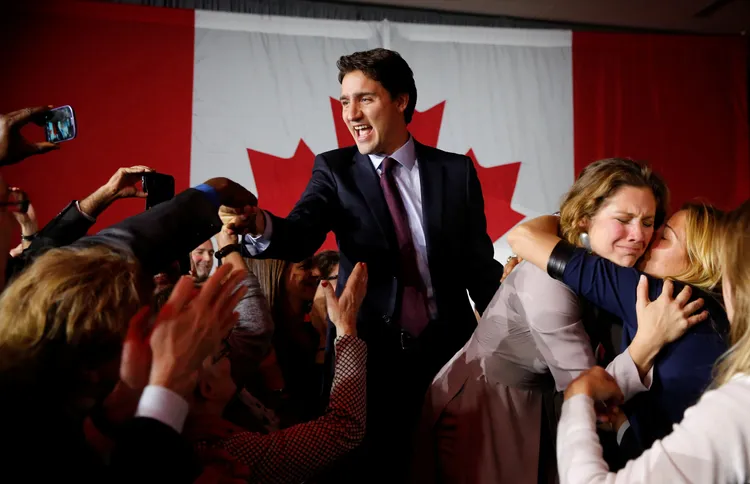 杜魯多是政治精英，父親也曾是加拿大總理。路透社