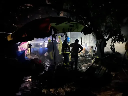 嘉義民宅惡火1死1傷  72歲顧92歲!母子天人永隔