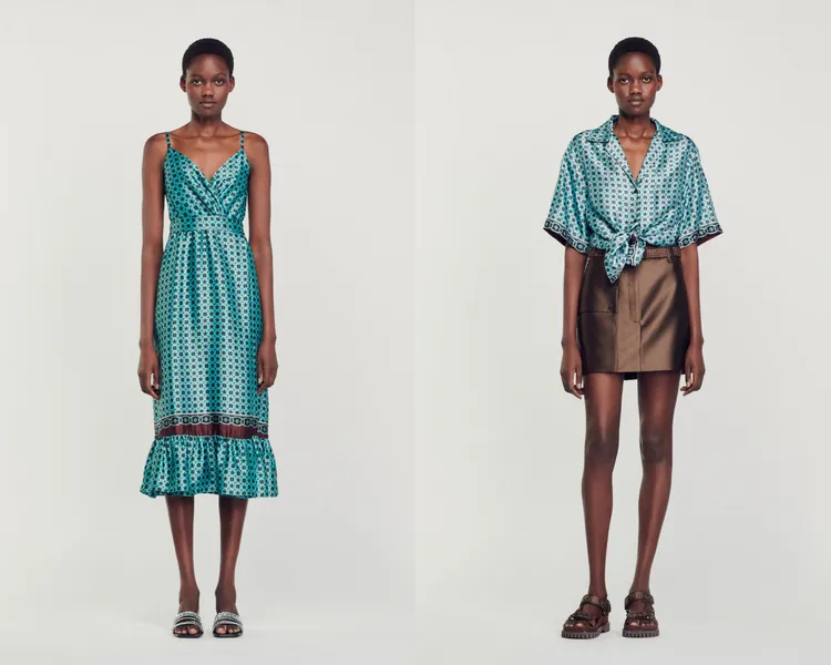 以星星為點綴的休閒設計。品牌題供