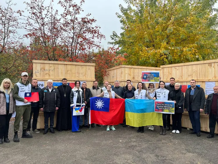 林歐莉亞希望台灣關注烏克蘭戰爭，繼續支援烏克蘭。歐莉亞提供